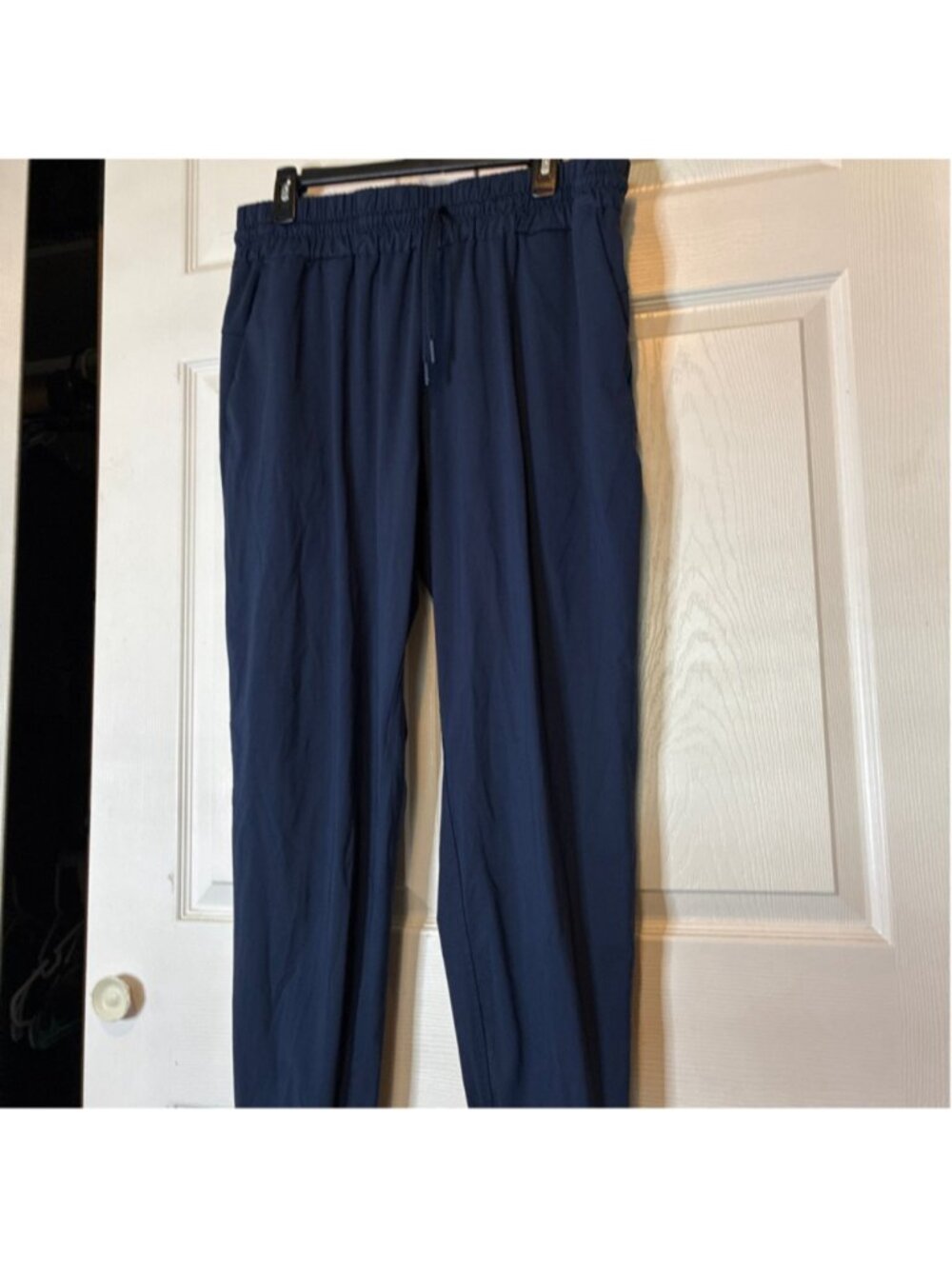 Women's Member's Mark Travel Jogger Pants Navy Blue XL